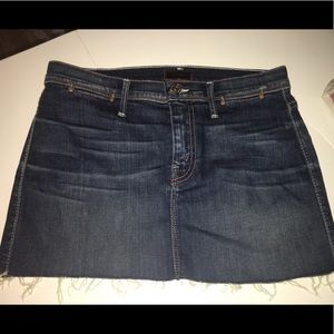 Mother Denim Mini Skirt